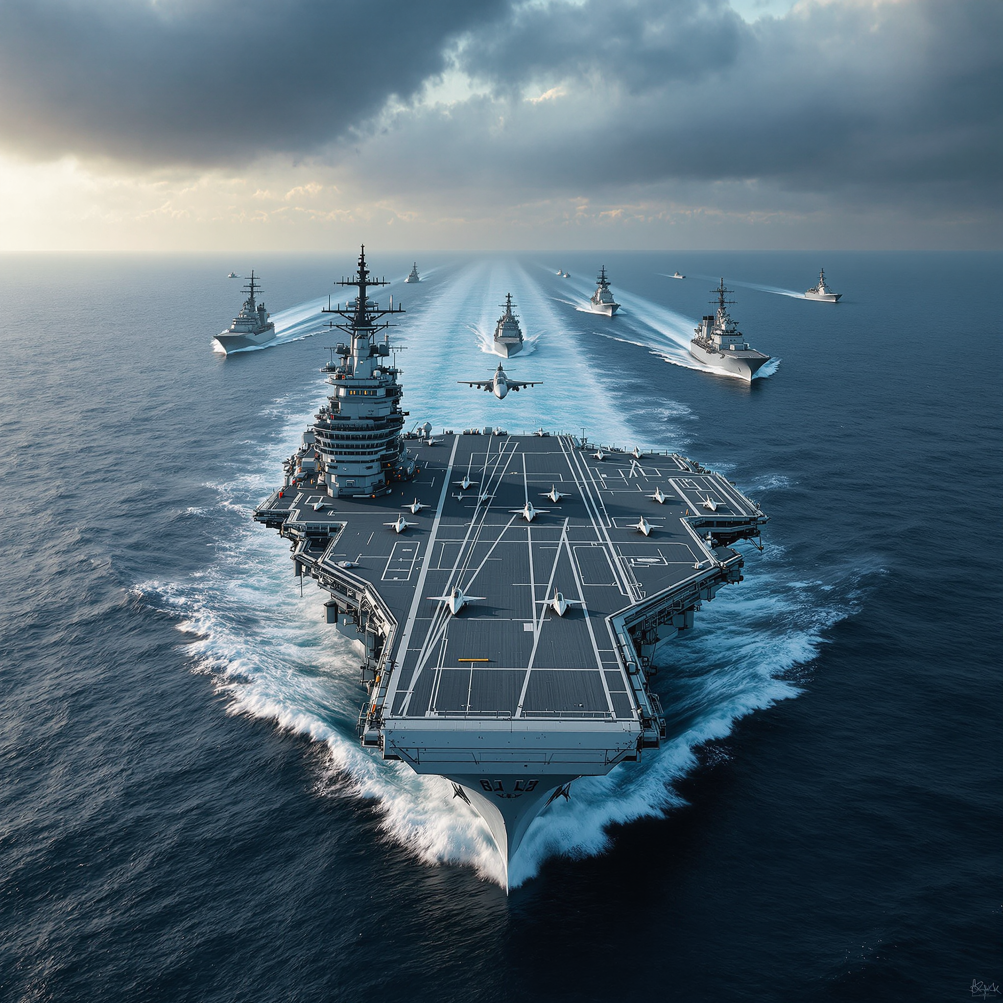 세계 군사력 판도 바꾸는 모함 전쟁 시작됐다