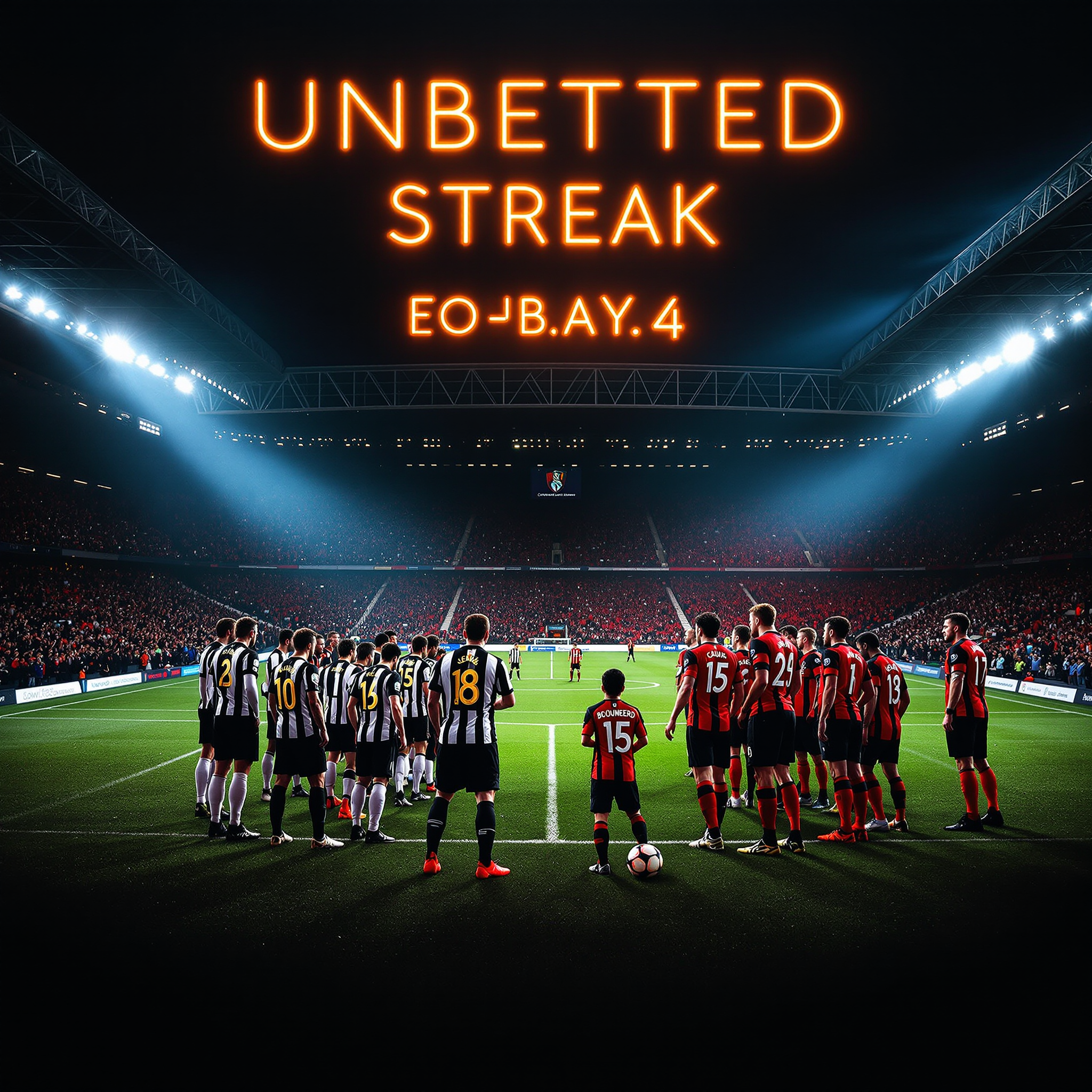 뉴캐슬 대 본머스 무패행진 격돌 9연승과 10경기 무패의 운명의 대결