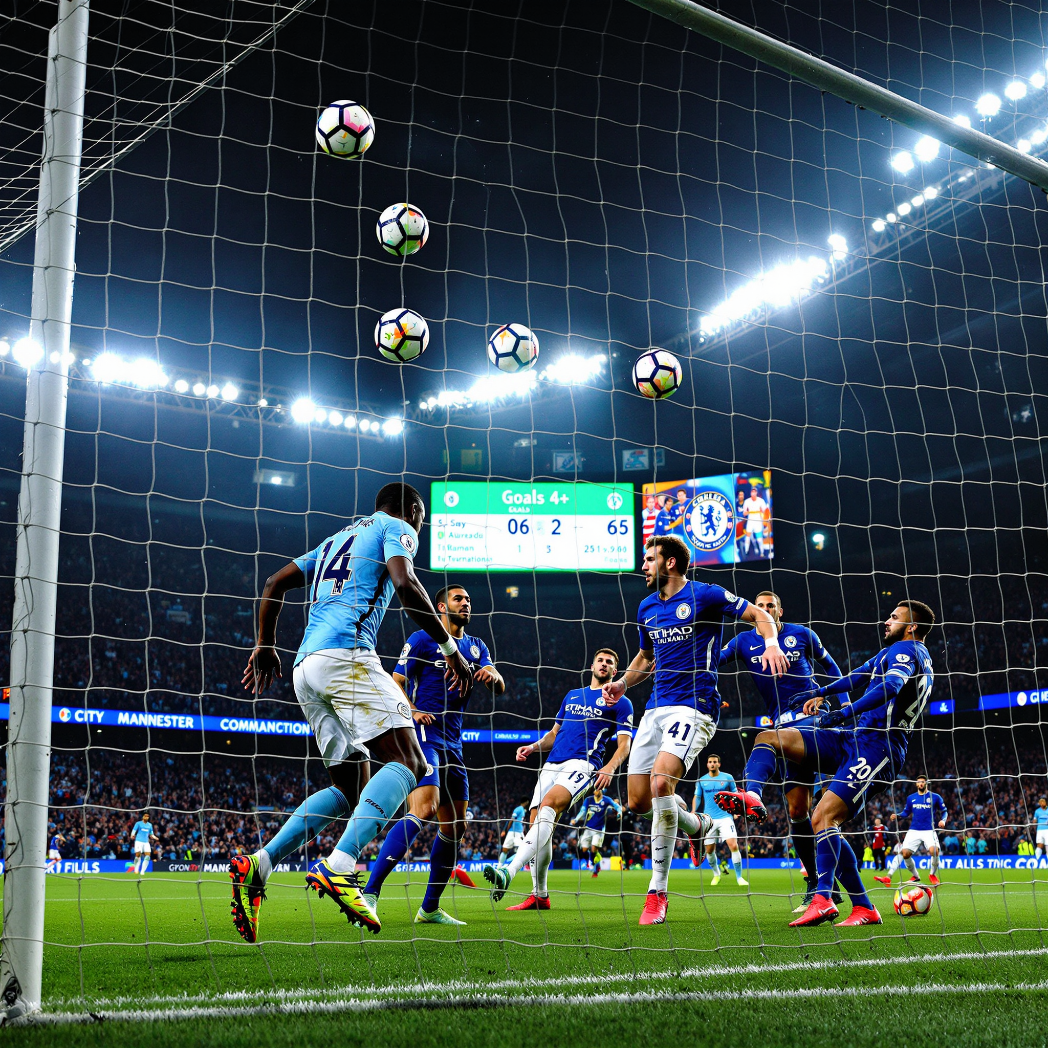 맨 시티 대 첼시 쾌속 득점쇼 예고 최근 7경기 4골 이상