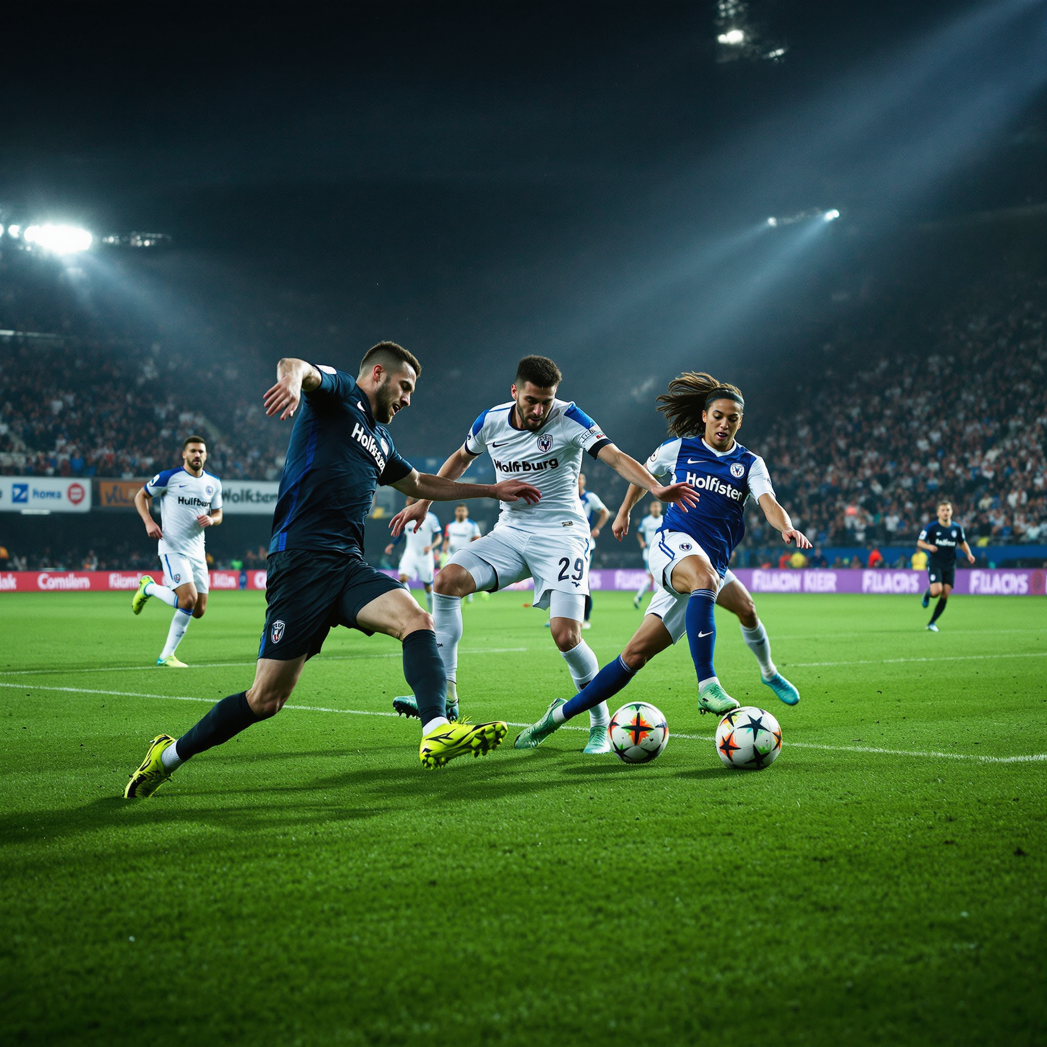 볼프스부르크 홀슈타인 킬 혈투 끝 2-2 무승부