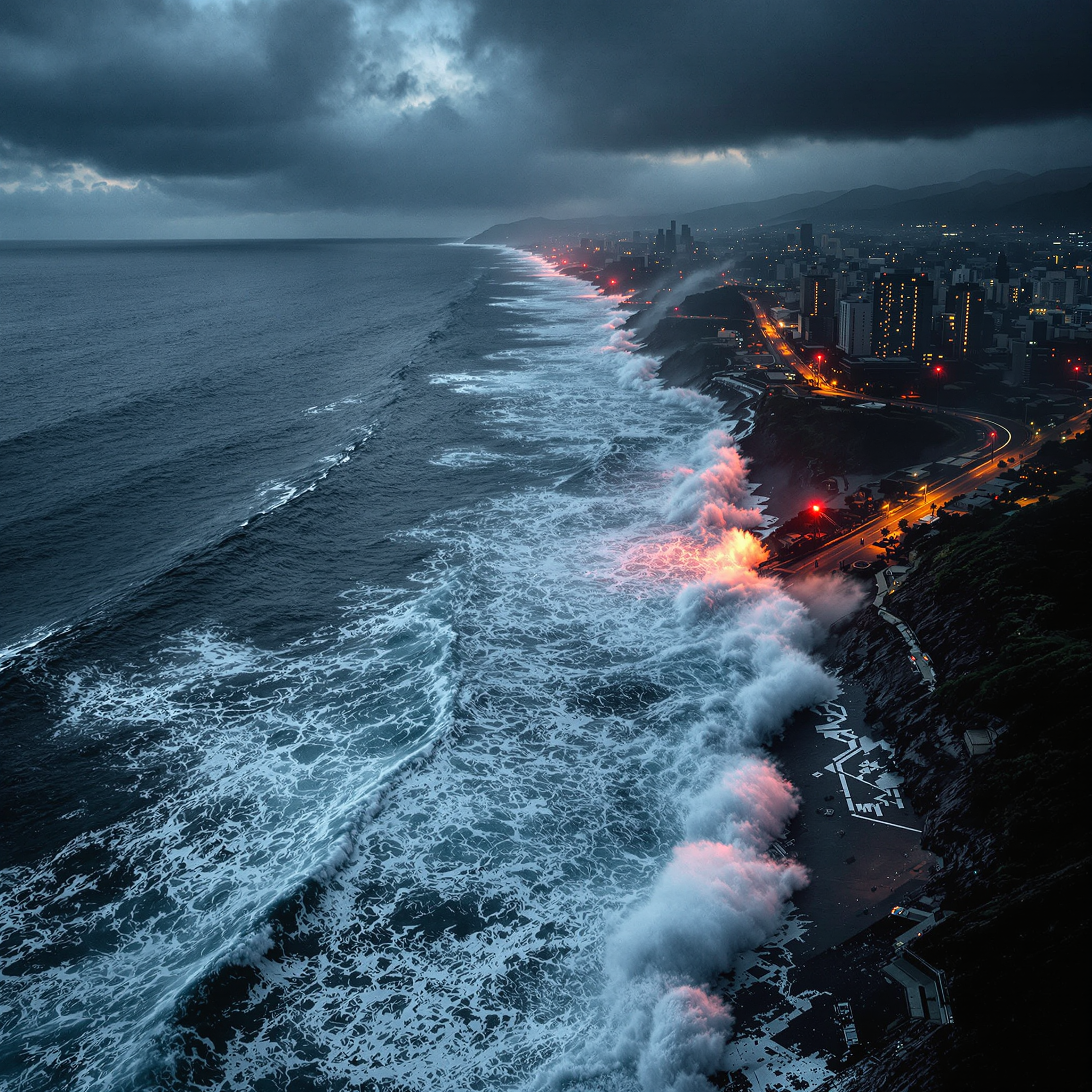 일본 지진 강타 쓰나미 주의보 발령 한국도 진동 감지