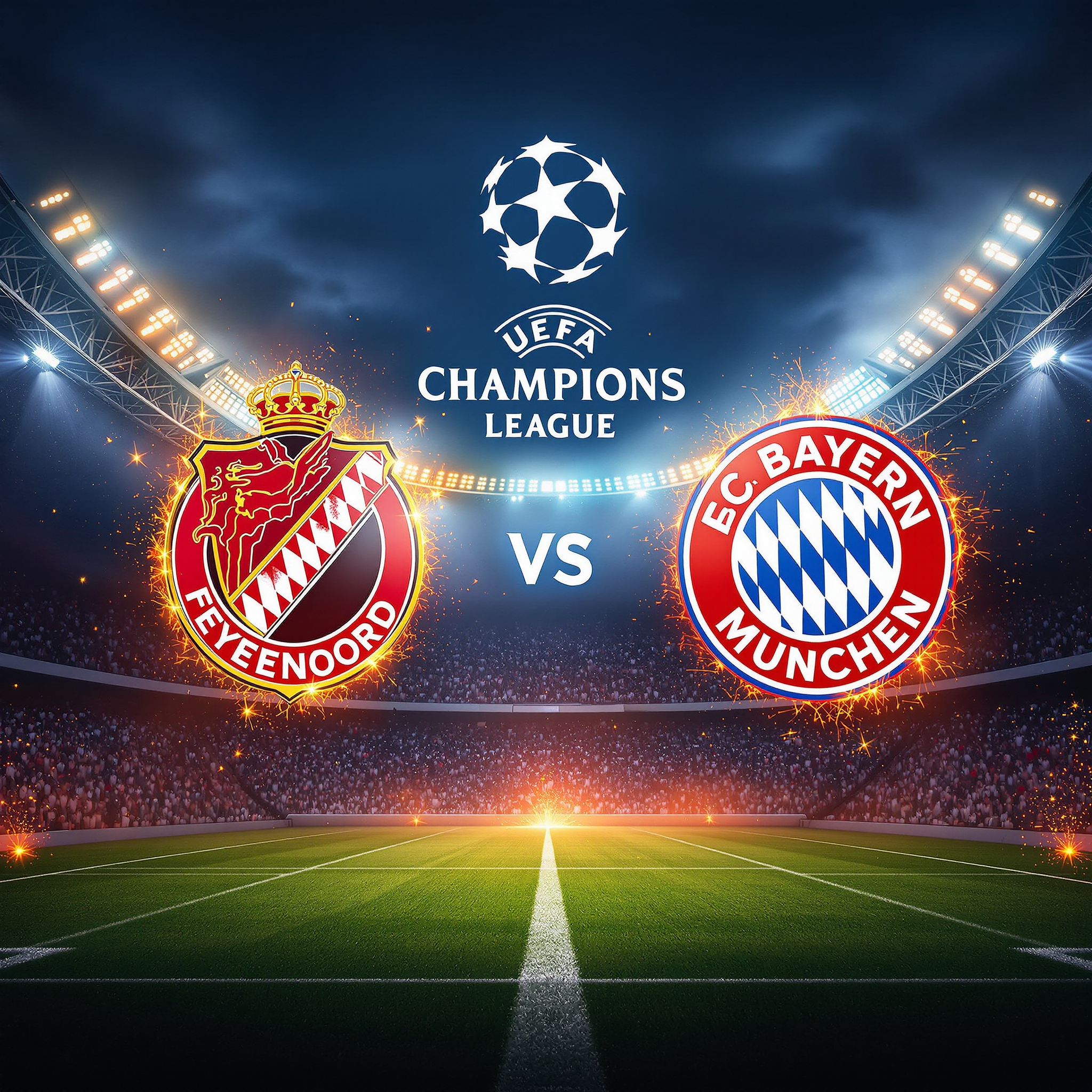 페예노르트 대 바이에른 16강 티켓 놓고 불꽃 승부 예고