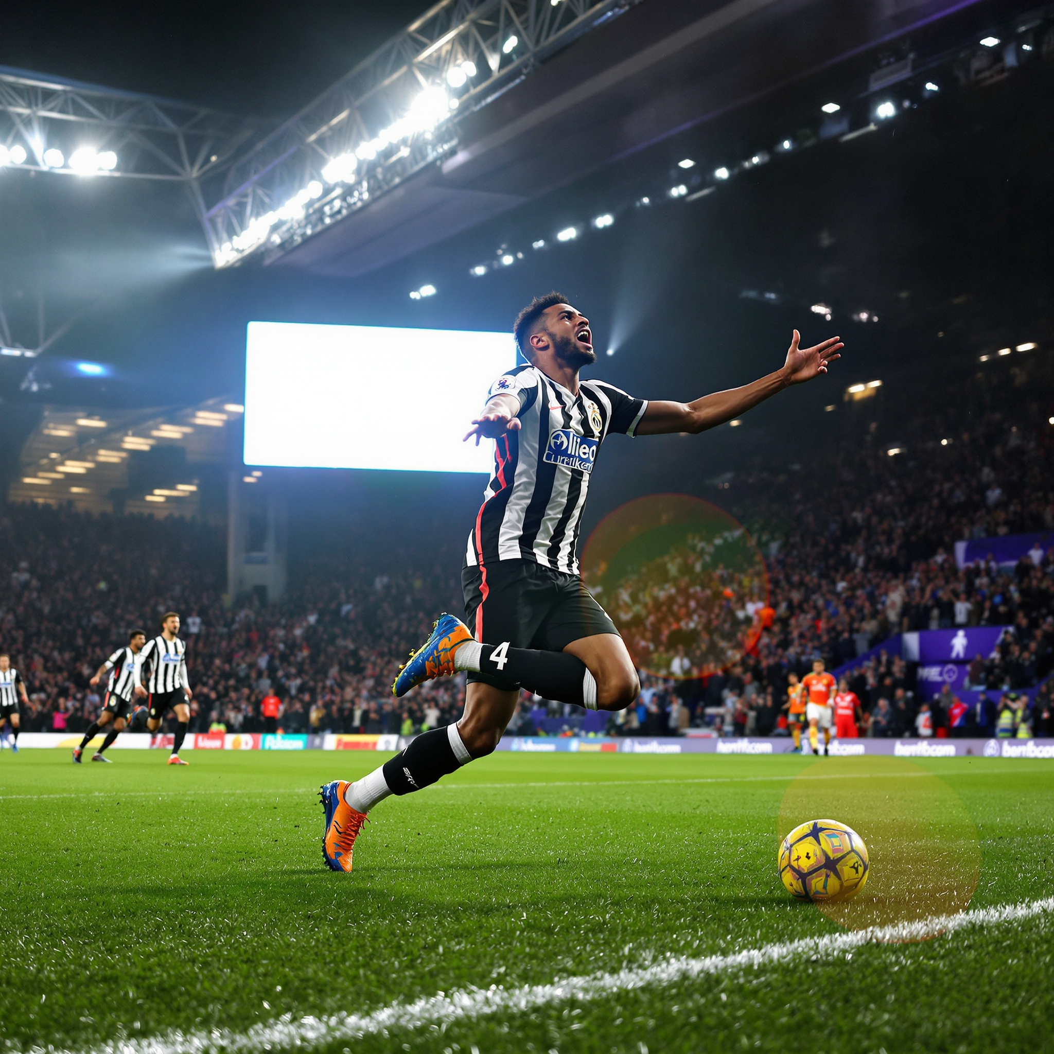 뉴캐슬 대 본머스 클루이베르트 해트트릭 폭발 4대1 완승