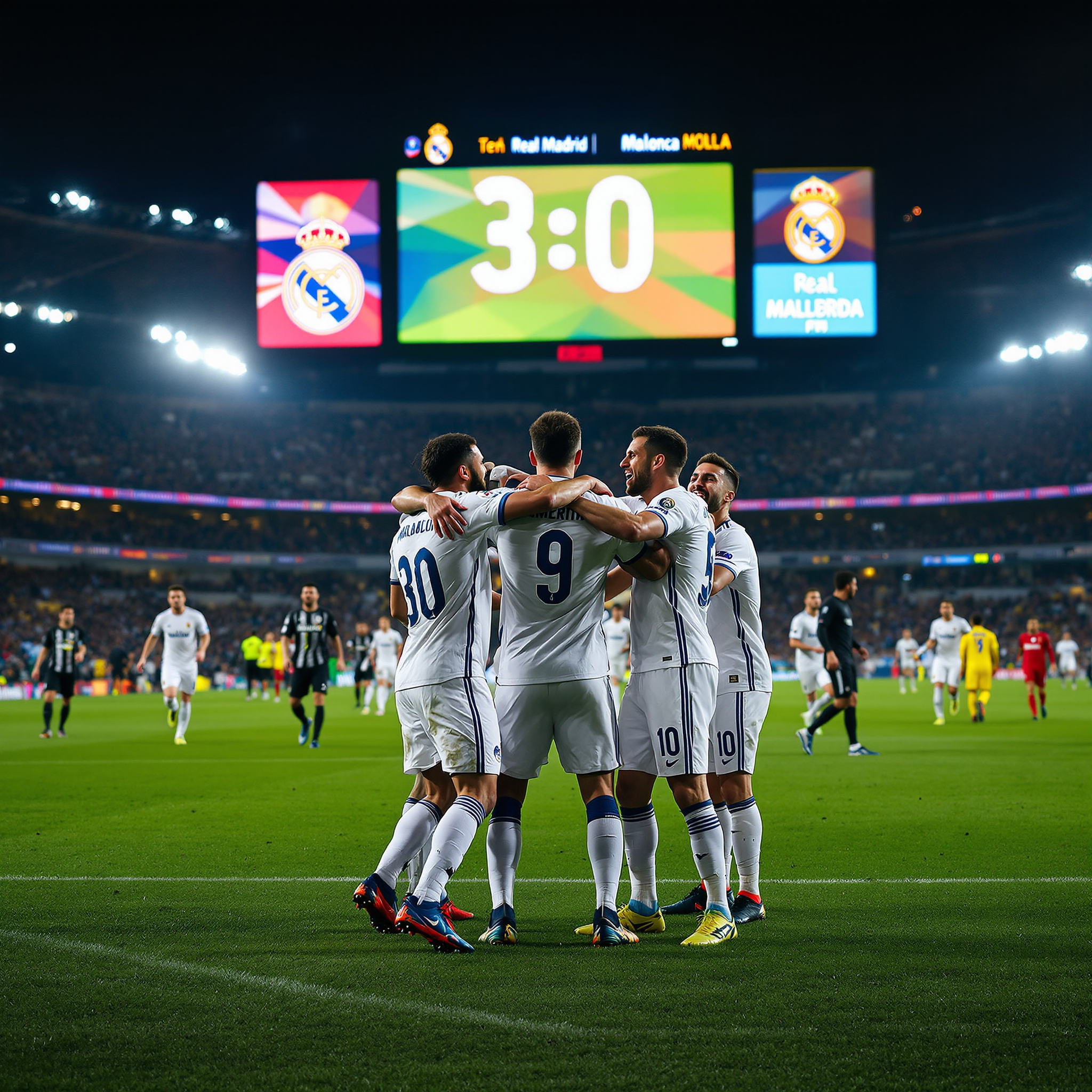 레알 마드리드 마요르카에 3-0 완승 바르셀로나와 결승 격돌