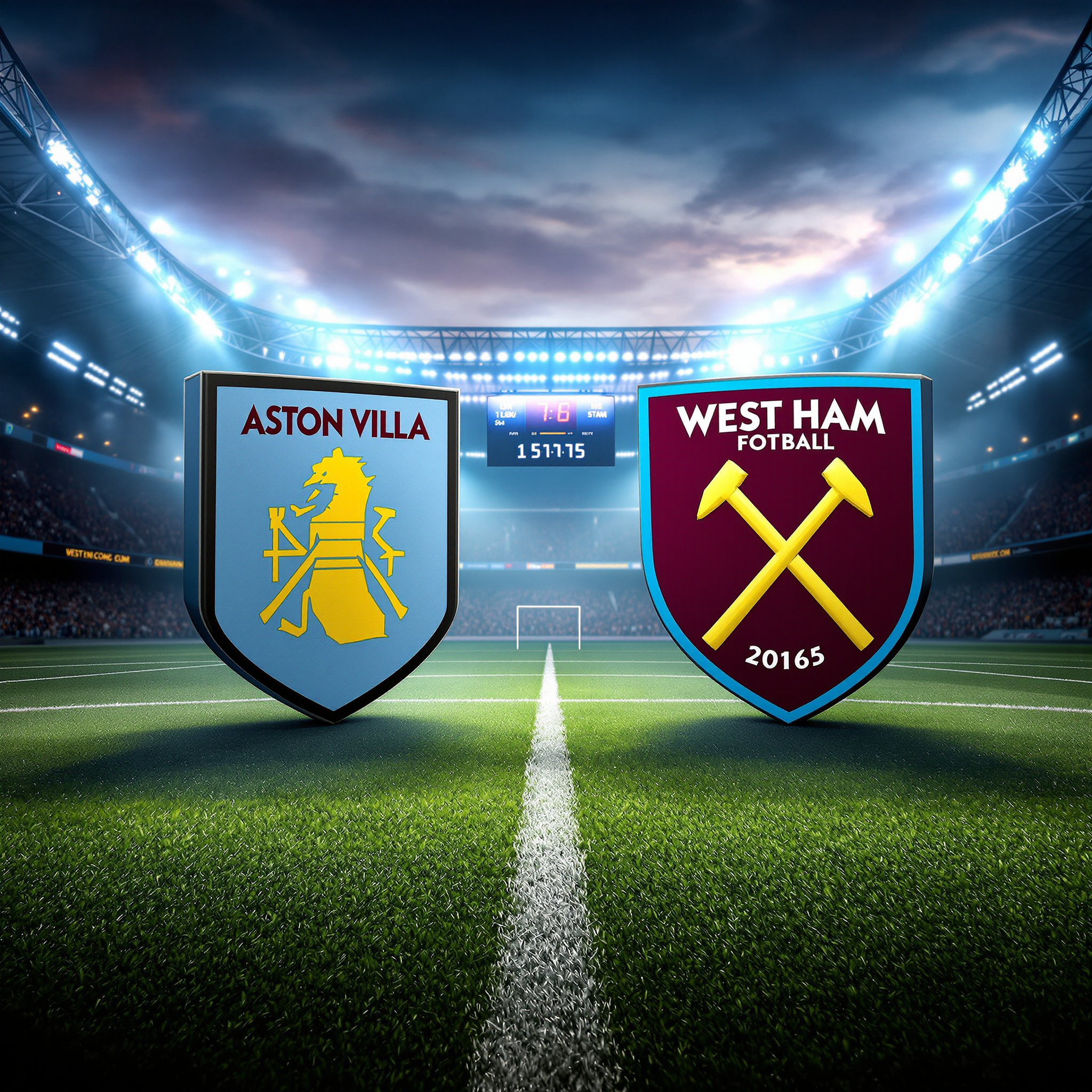 애스턴 빌라 대 웨스트 햄 치열한 접전 예고 배당률이 말해주는 운명의 한판