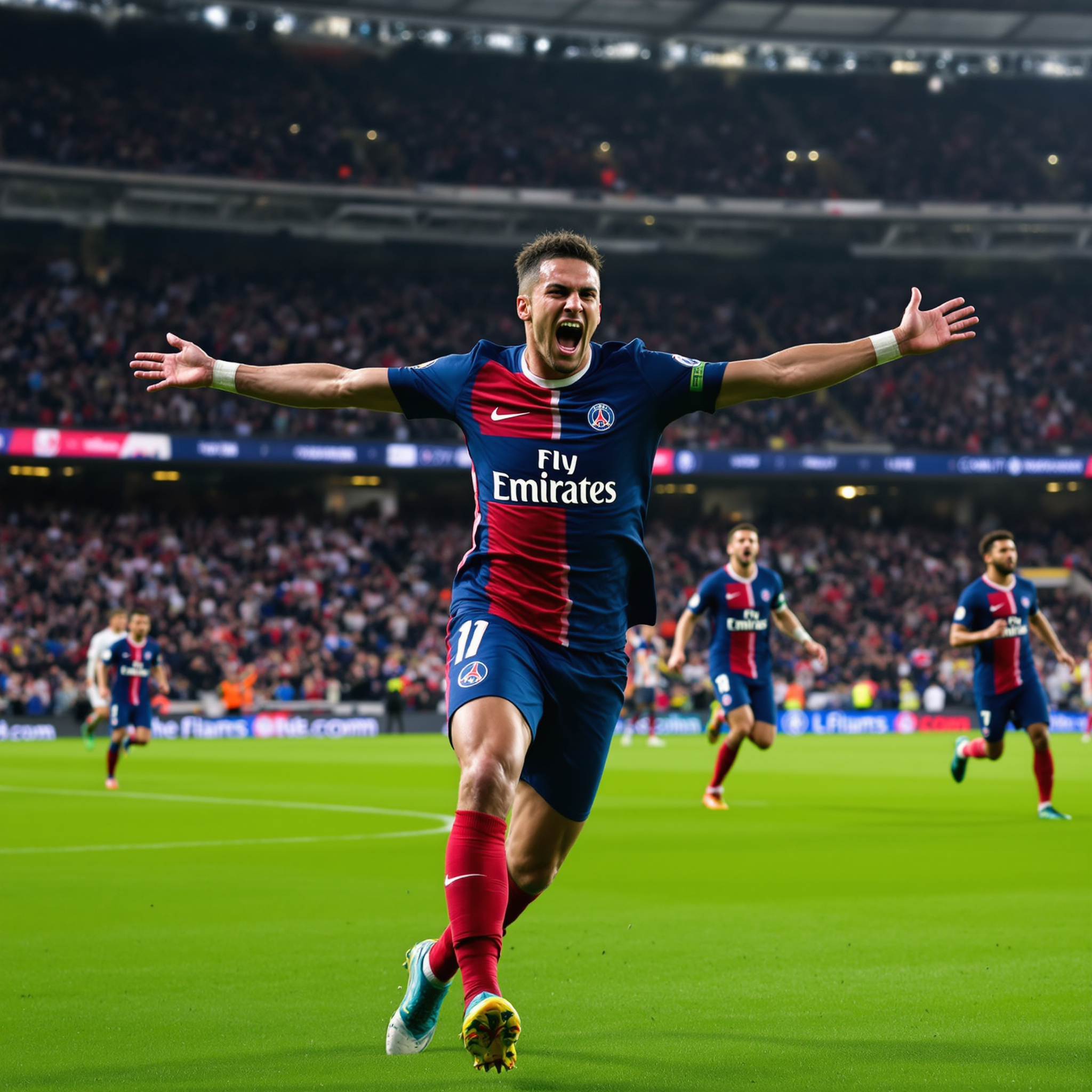 PSG 브레스트 상대로 5-2 대승 뎀벨레 해트트릭 폭발