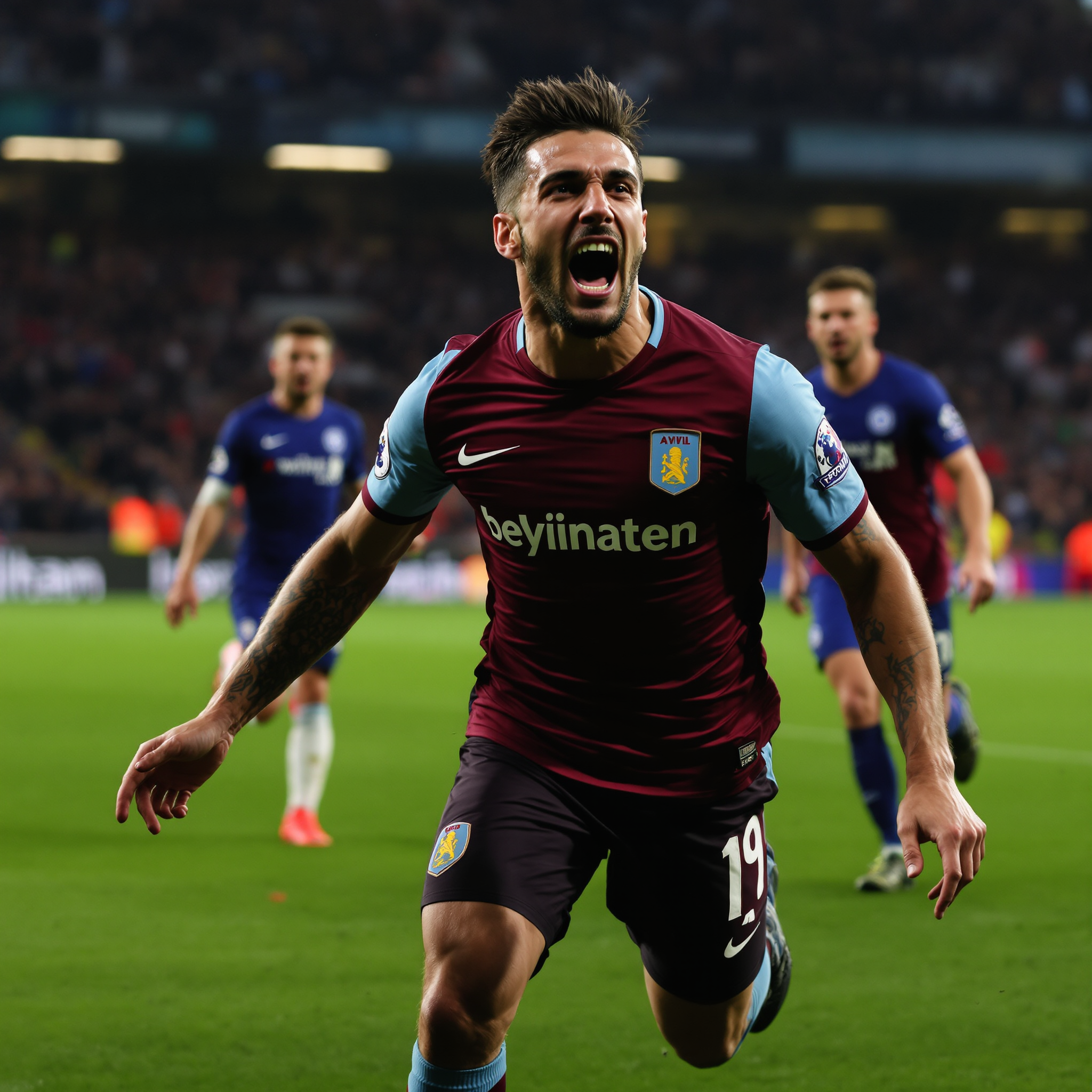 충격의 애스턴 빌라 대 첼시 신입생 아센시오 멀티골로 역전승