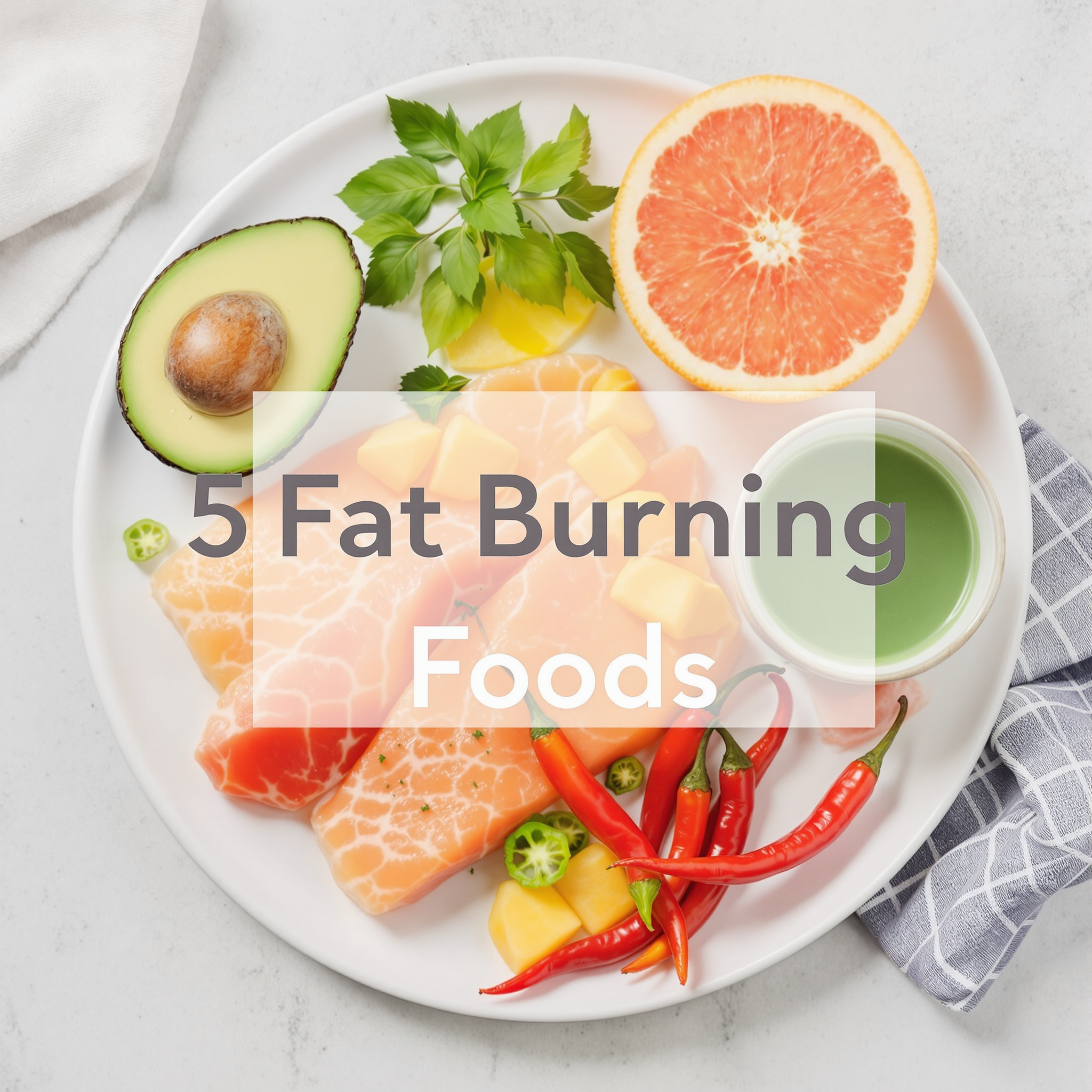 체지방 태우는 음식 TOP 5 이것만 먹어도 살 빠진다