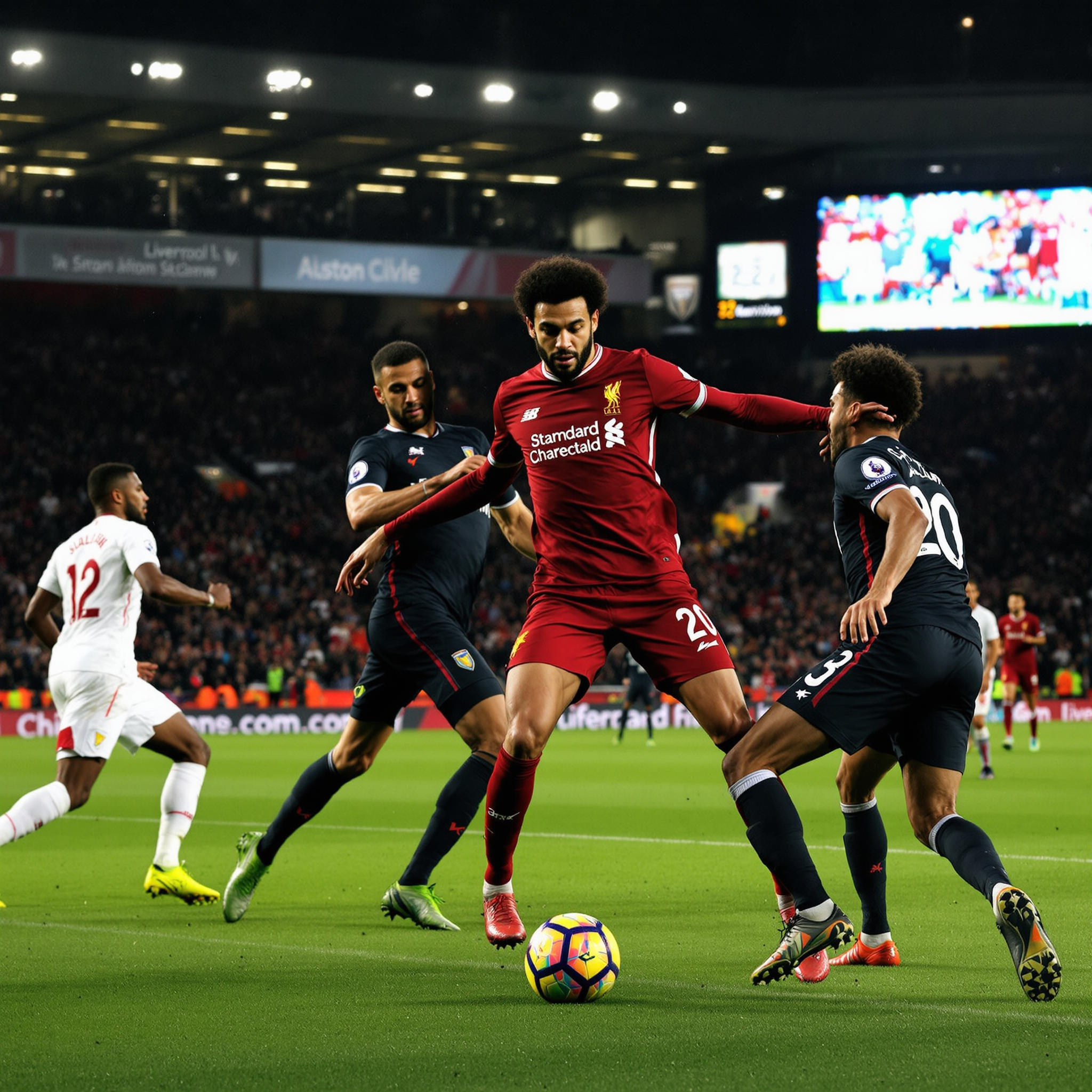 리버풀 애스턴 빌라와 혈투 끝 2대2 무승부 살라 원맨쇼 빛났다