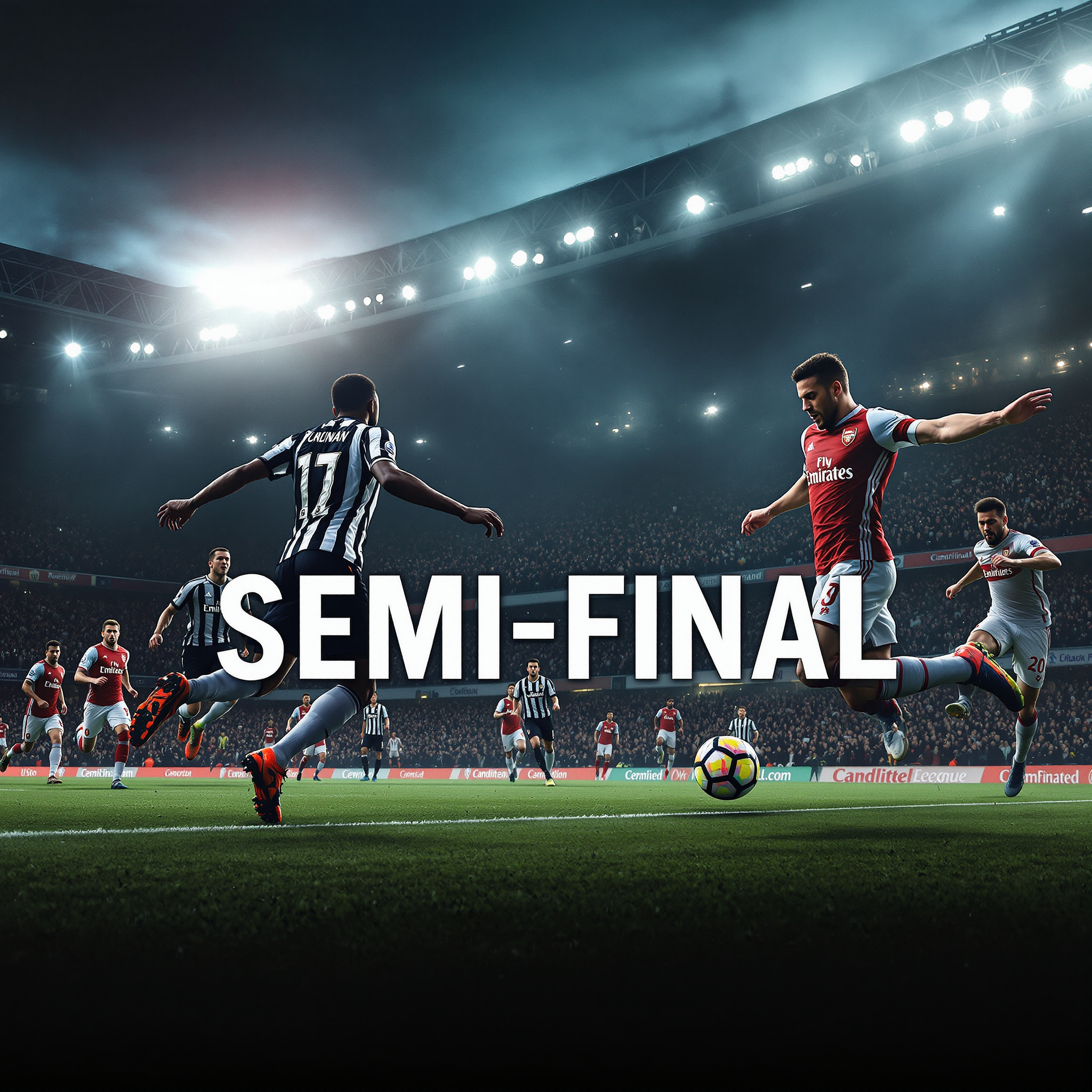 뉴캐슬 대 아스널 2차전 결승행 운명의 한판 승부