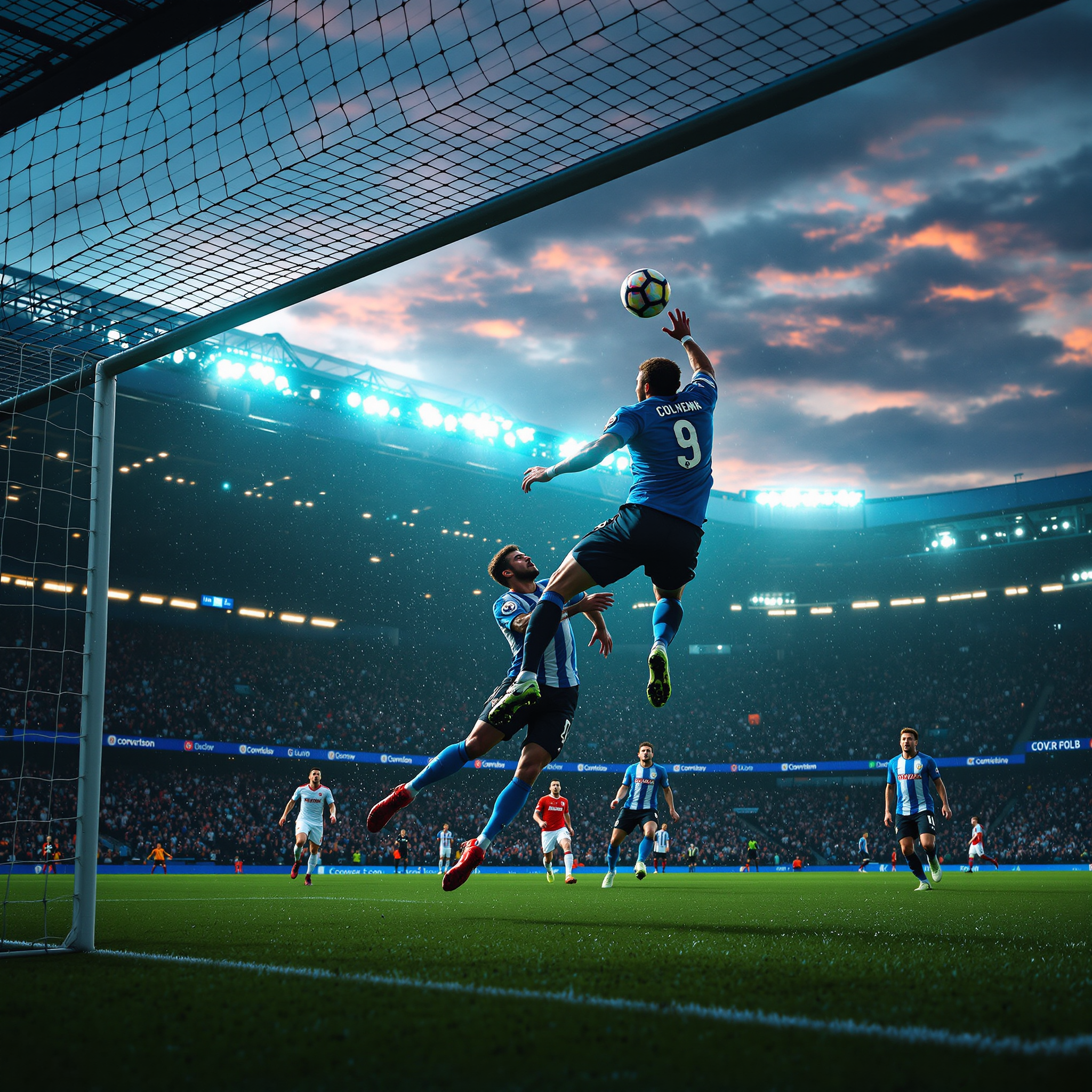 코번트리 대 QPR 혈투 끝에 막판 헤더골로 승부 갈려