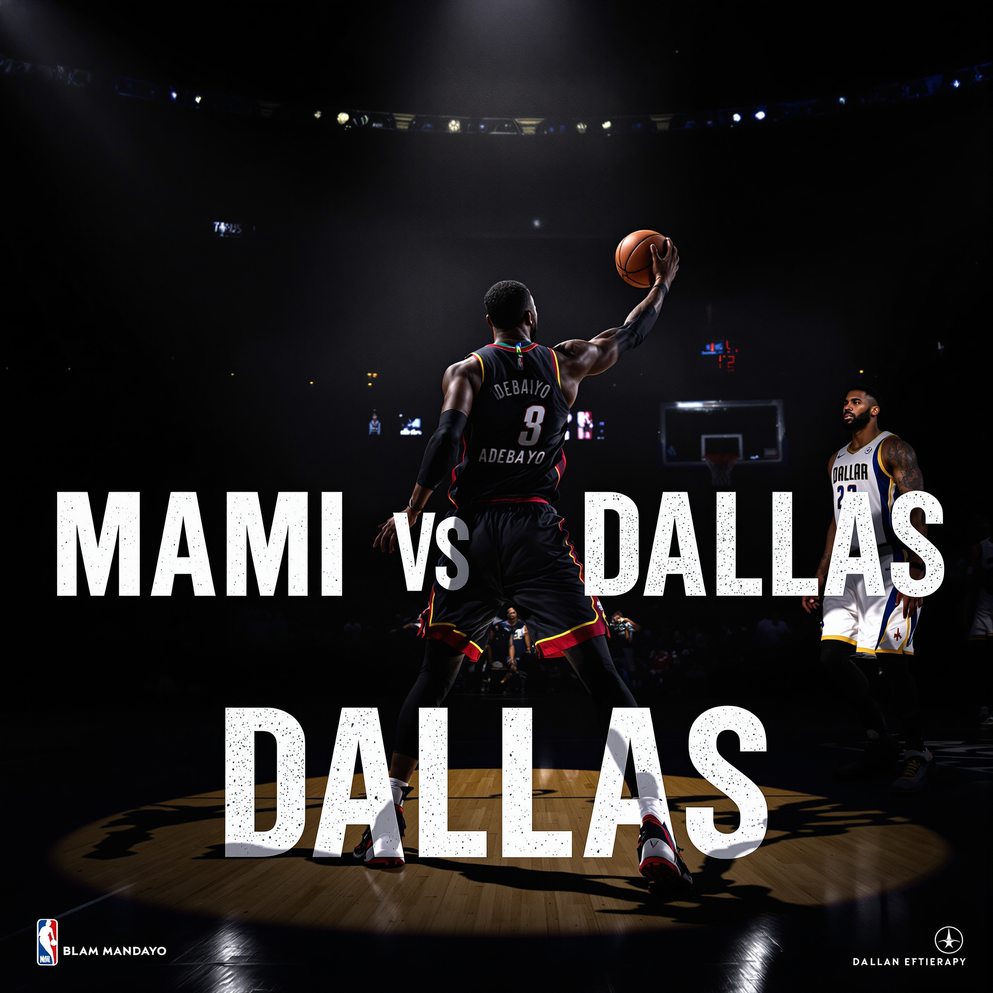 댈러스 대 마이애미 NBA 빅매치 승자는 아데바요 손에 달렸다