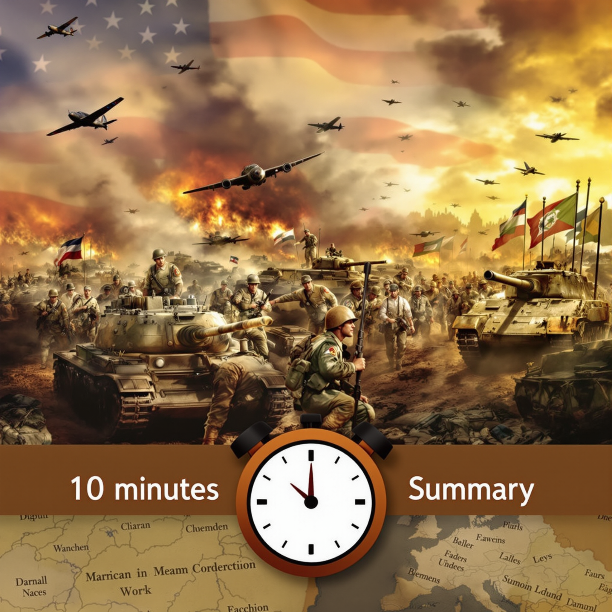 10분 안에 보는 제2차 세계대전 총정리