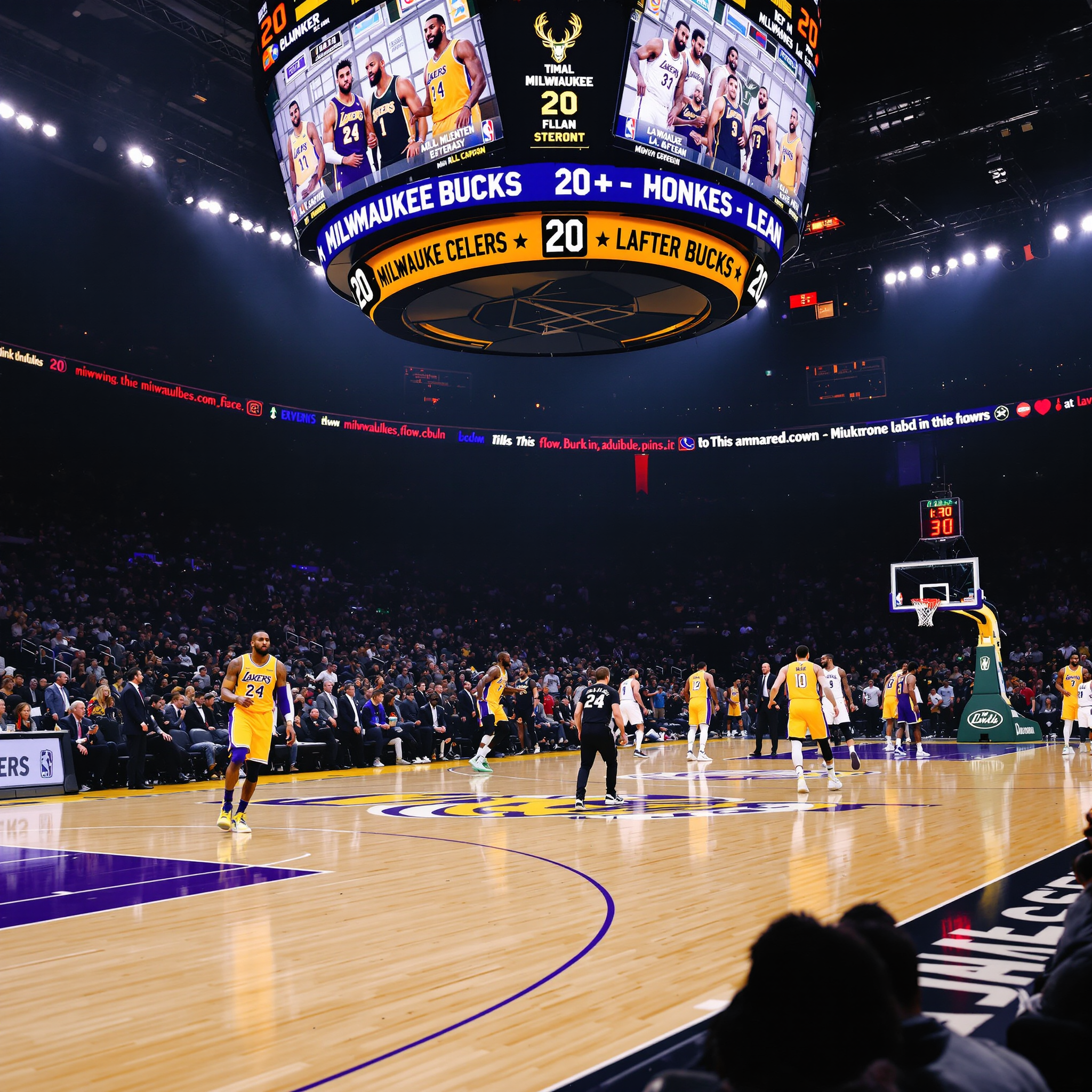 르브론 없는 LA 레이커스 밀워키에 20점차 대패