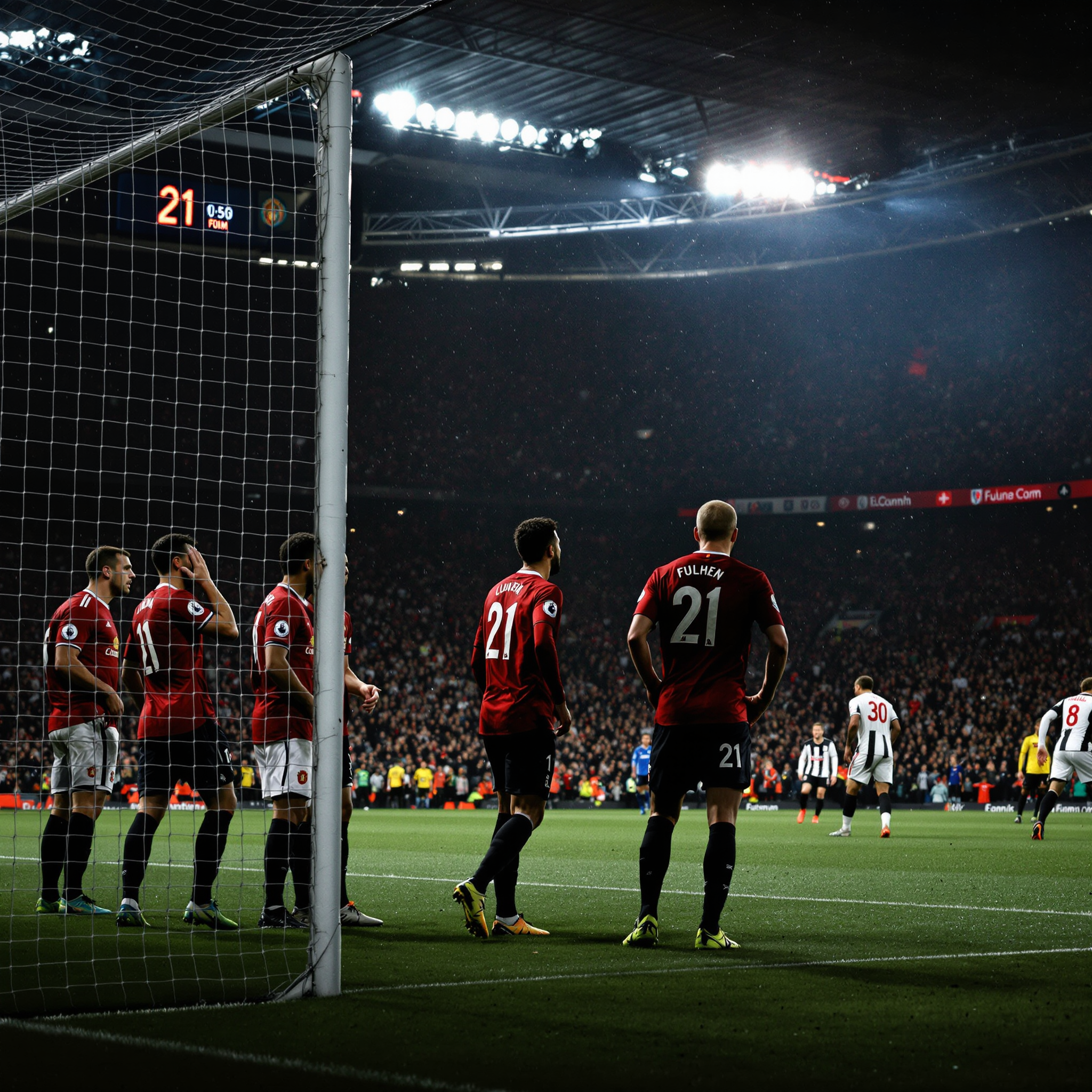 21번만에 첫패 맨유 대 풀럼 승부차기 대참사