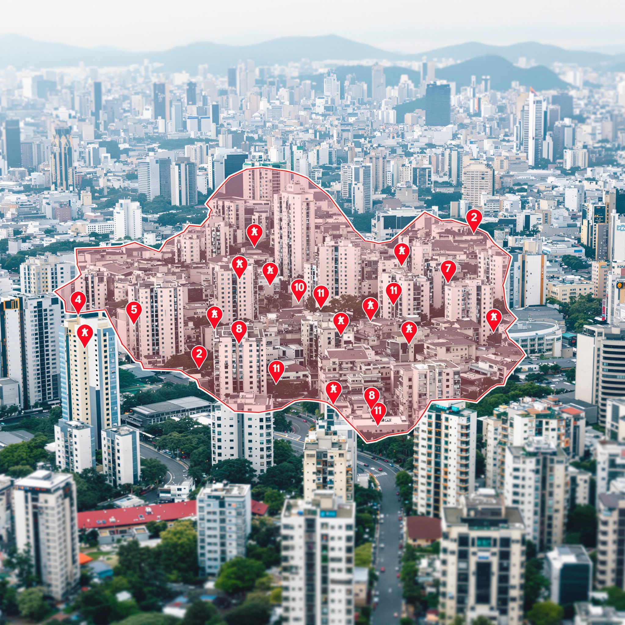 서울 주요 4구 토지거래허가구역 전면 확대 40만 가구 강력 규제