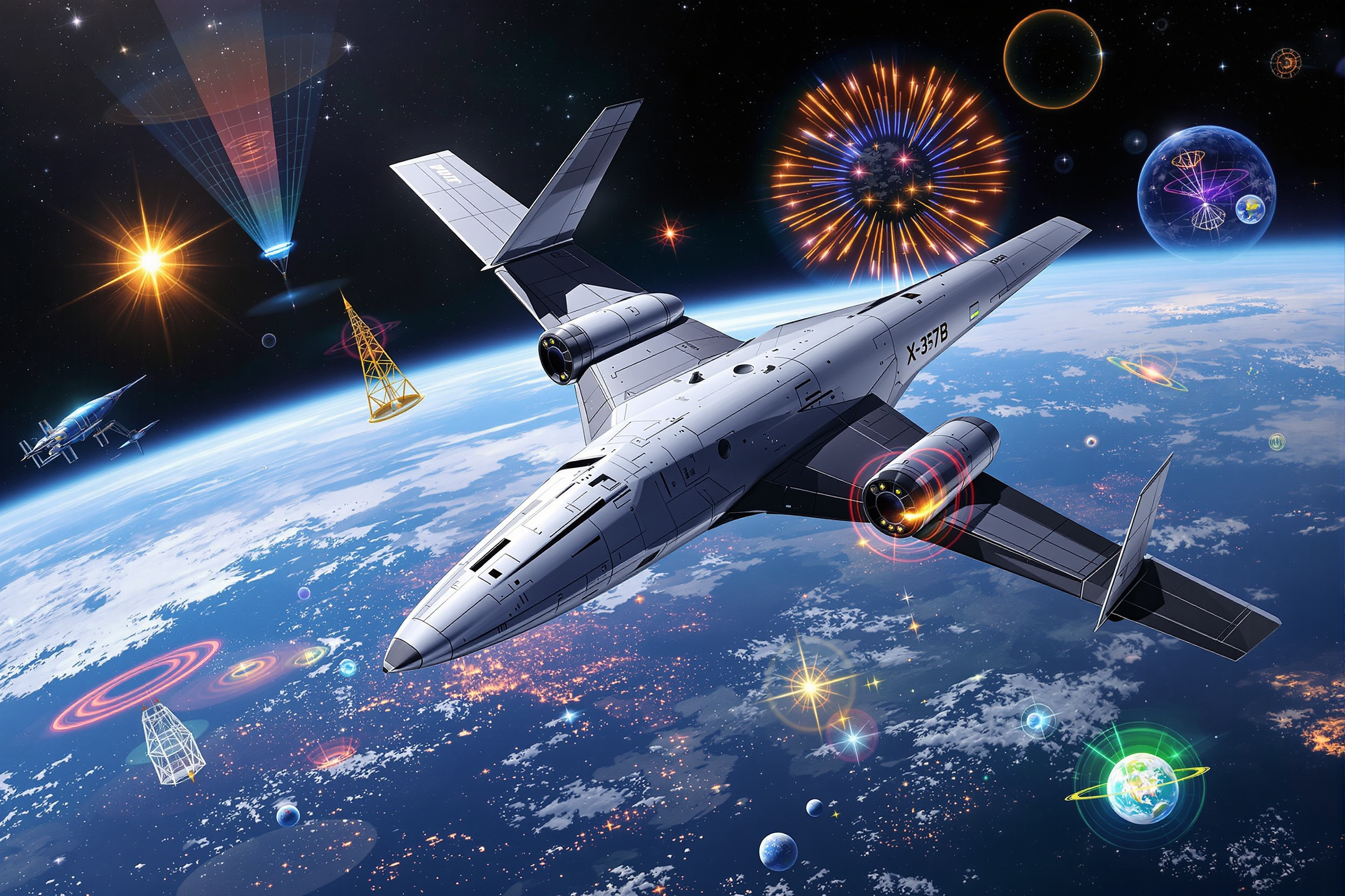 베일에 싸인 우주선 X-37B, 지구 사진의 숨은 비밀!_이미지_3