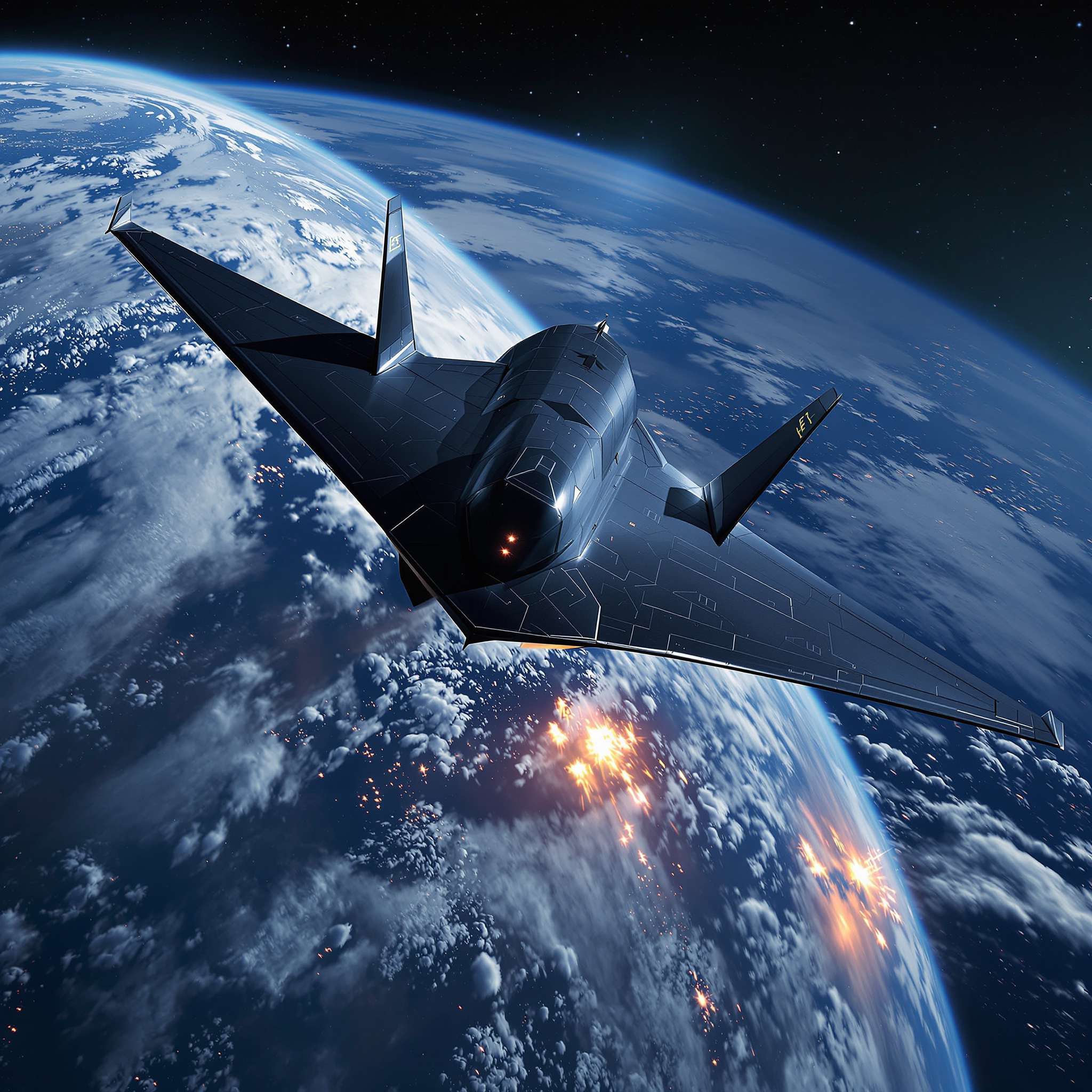 베일에 싸인 우주선 X-37B, 지구 사진의 숨은 비밀!