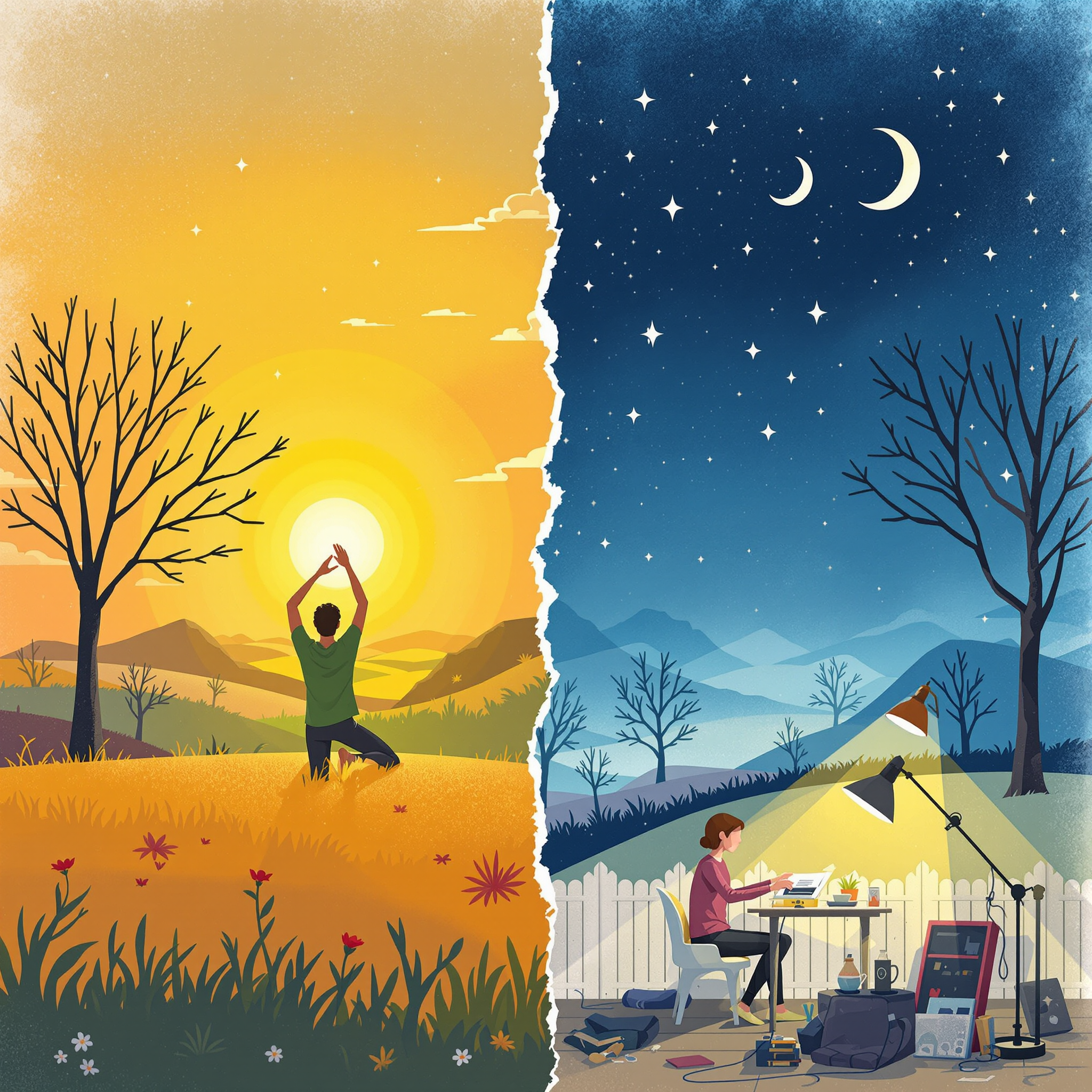 아침형 인간 vs 저녁형 인간, 게으름 아닌 생체 시계의 비밀