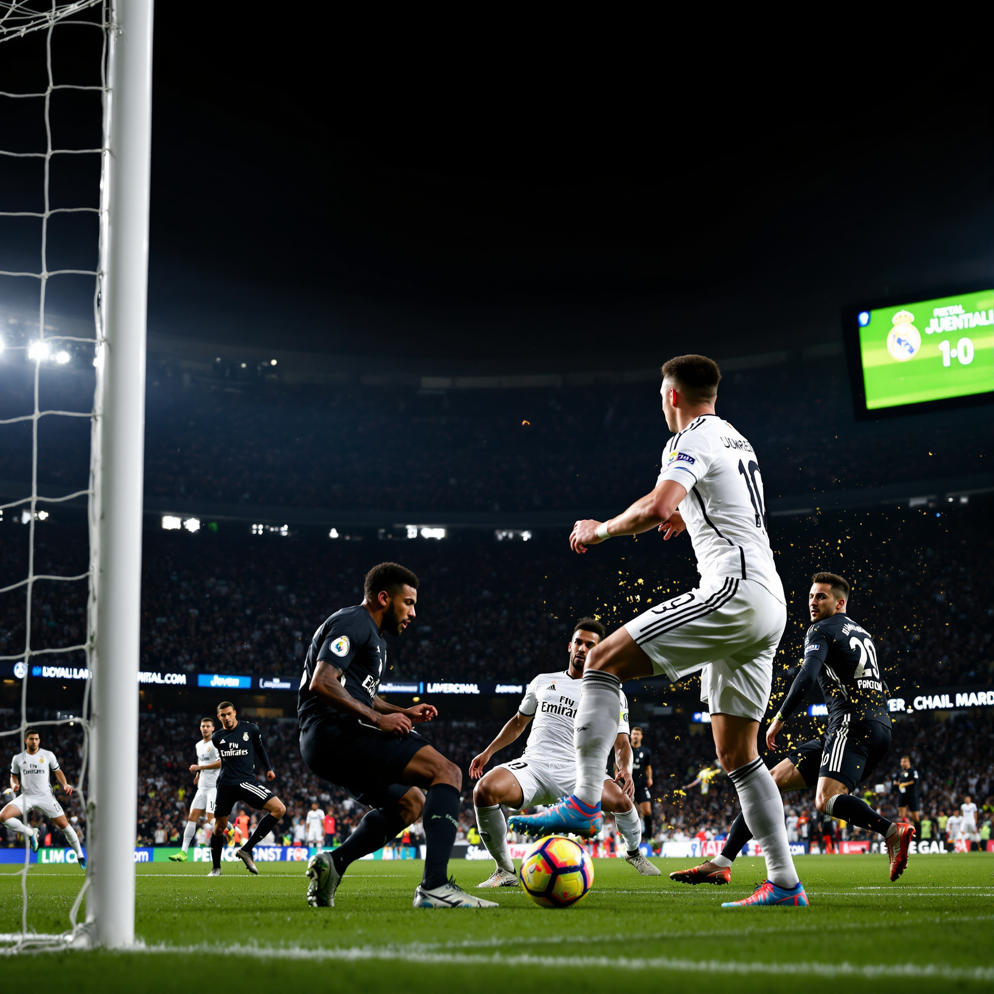 레알 마드리드 대 유벤투스 1대0 격전 22개 슈팅으로 일궈낸 승리