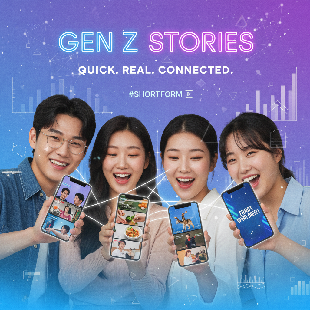 2025 뉴미디어 트렌드: Z세대 사로잡는 ‘스토리텔링 숏폼’의 모든 것