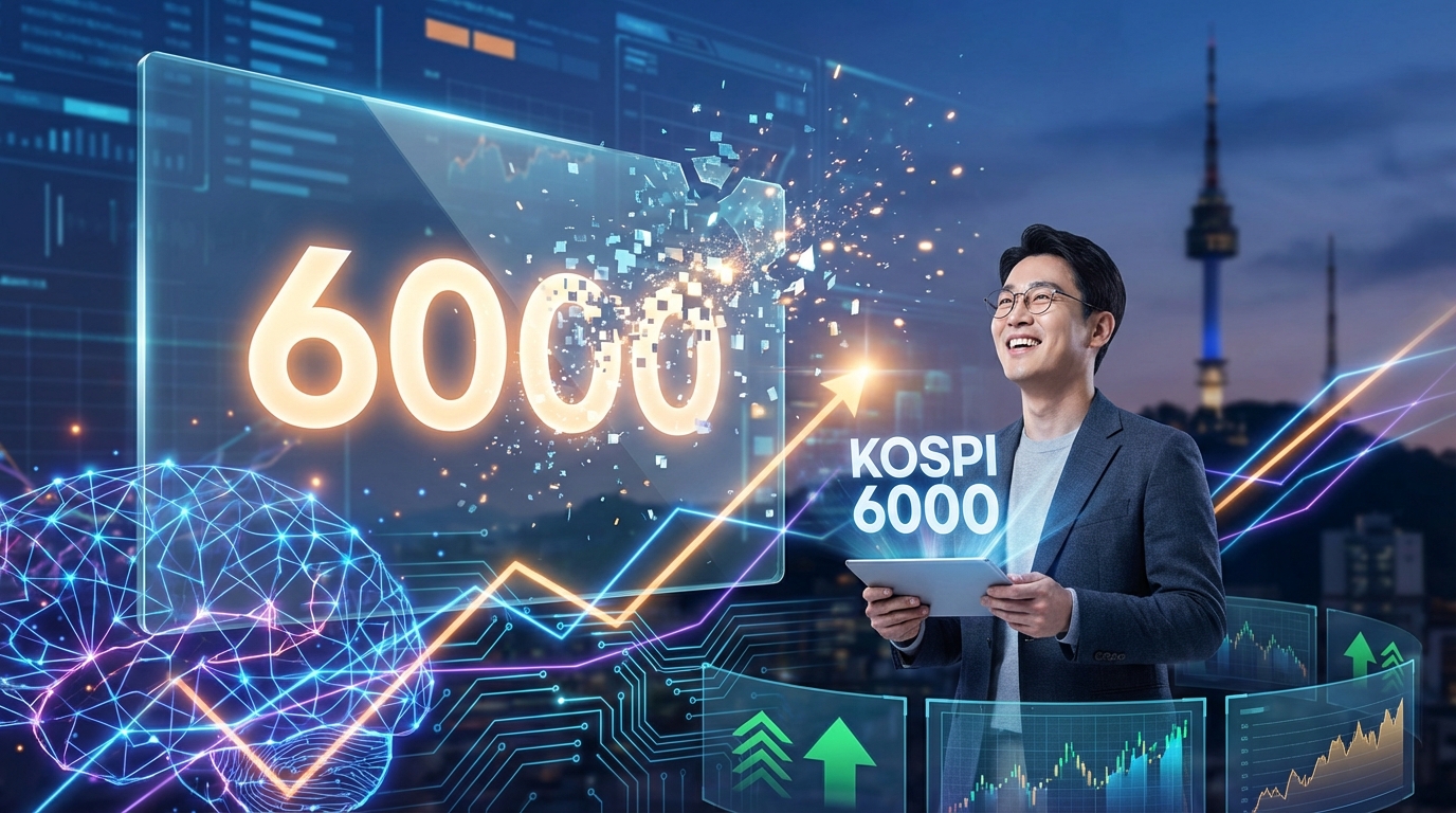 역사적인 2026년! 코스피 6,000선 돌파, AI 반도체 대장주 지금이 기회!