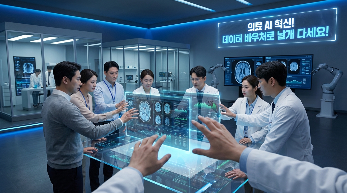 2026 의료 AI 데이터 바우처 지원사업, 오늘부터 공모! 혁신 기업 주목