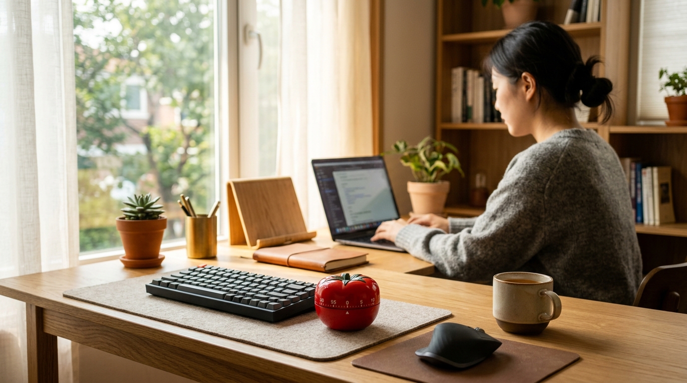 성인 ADHD 집중력 저하, 뽀모도로 기법 4단계로 완벽 극복하기