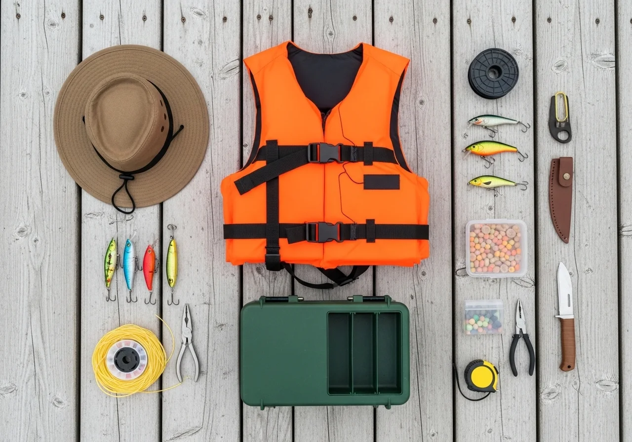 안전한 낚시를 위한 준비물 체크리스트