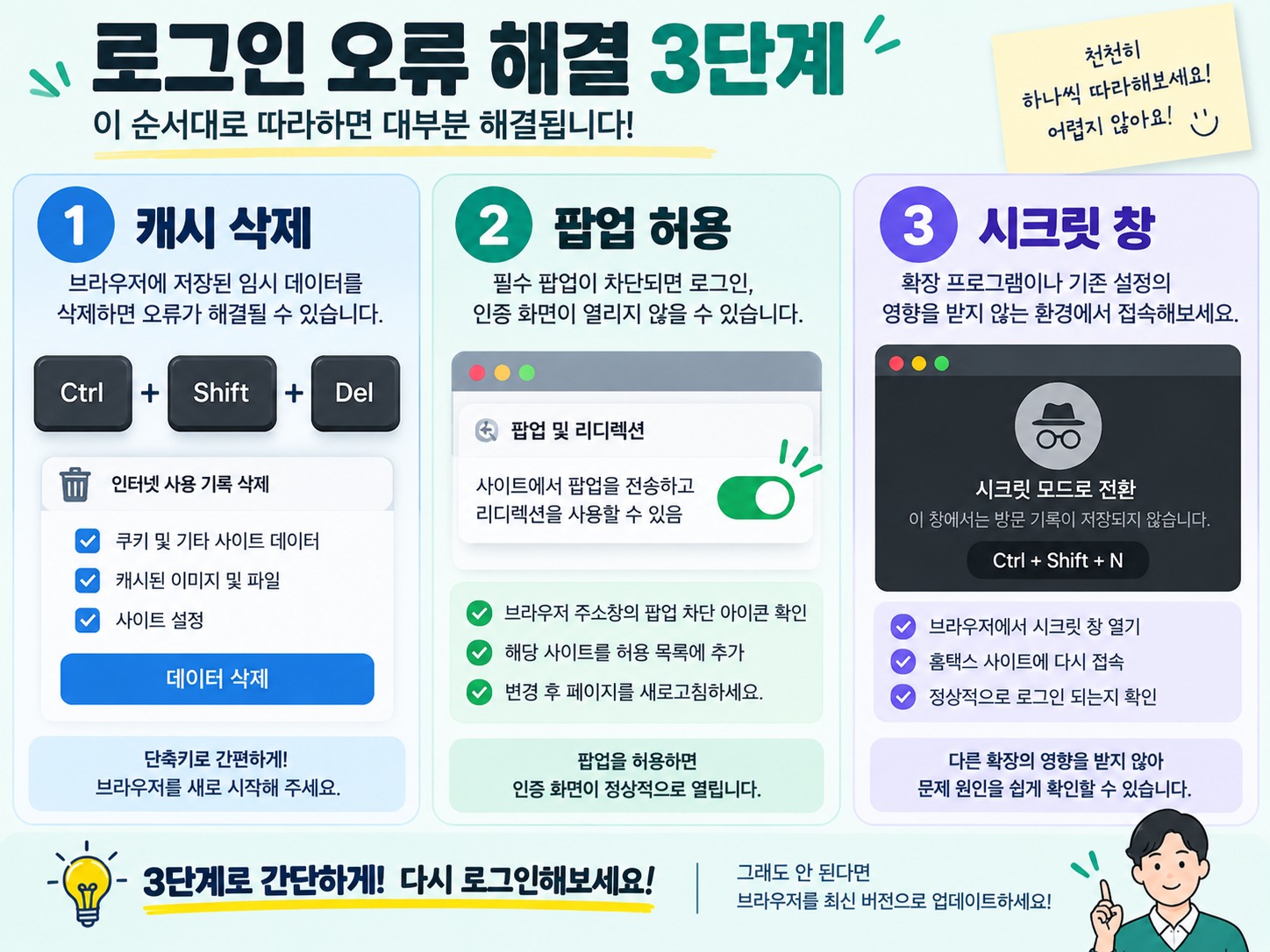 연말정산 미리보기 안됨 해결하는 3가지 체크리스트