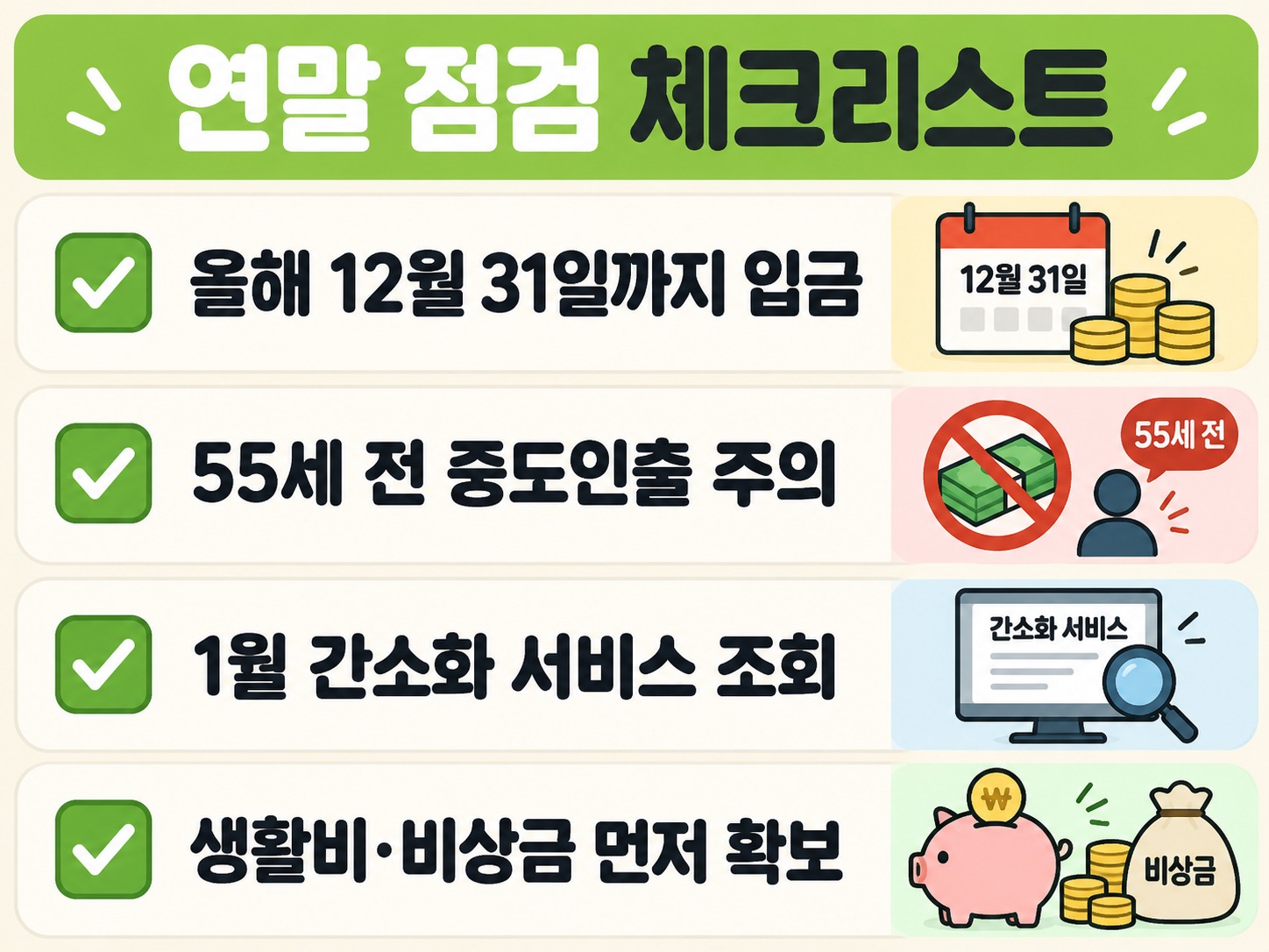 연말정산 연금저축 세액공제 한도, IRP 합산 900만원 정리