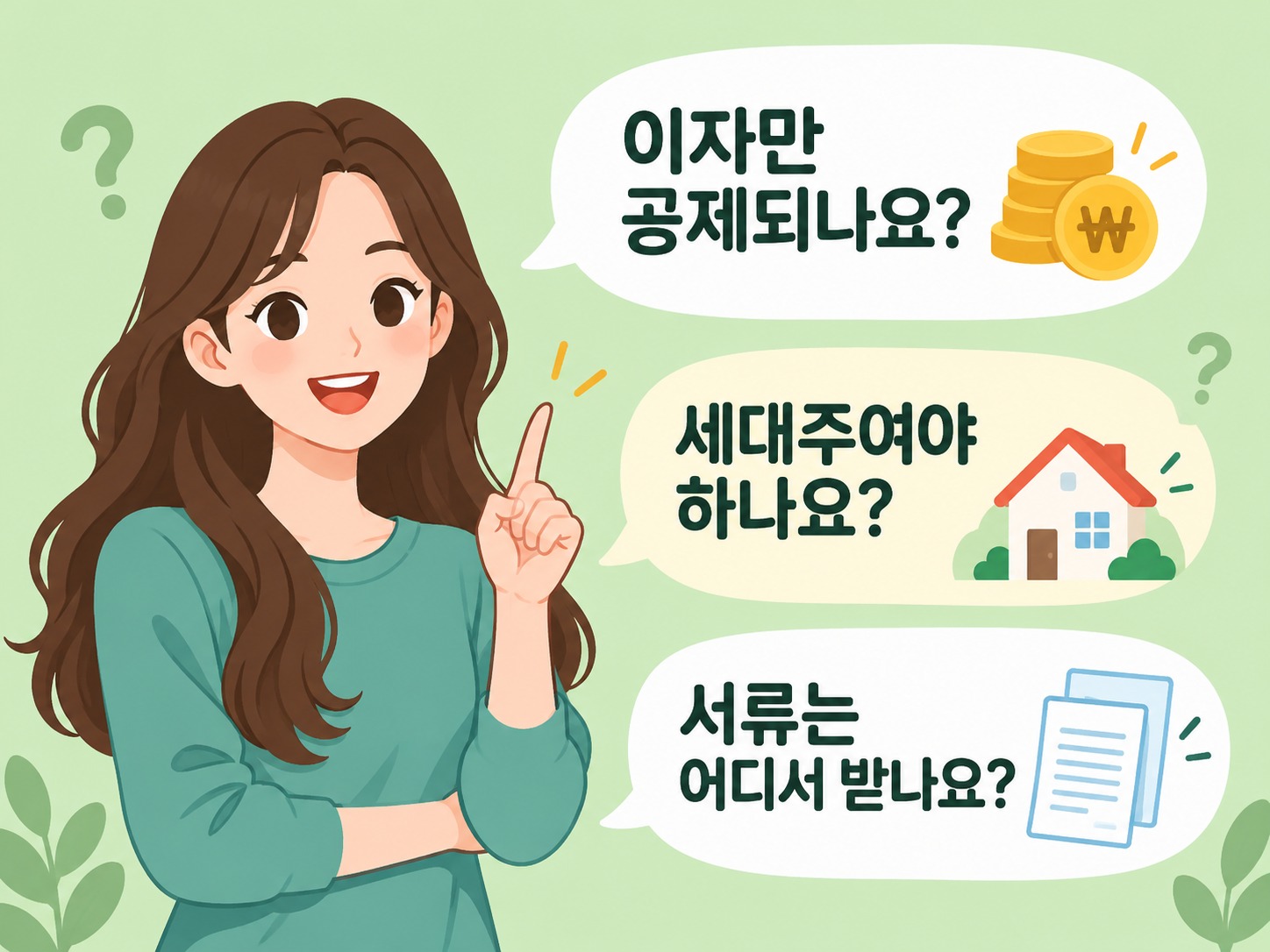 연말정산 전세자금대출 소득공제 조건과 서류